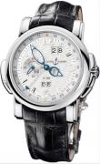 Ulysse Nardin Miesten kello 320-60-60 Complicated Hopea/Nahka Ø42 mm