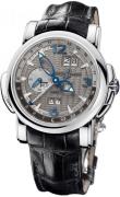 Ulysse Nardin Miesten kello 320-60-69 Complicated Harmaa/Nahka Ø42 mm