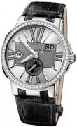 Ulysse Nardin Miesten kello 243-00B-421 Dual Time Hopea/Nahka Ø43 mm