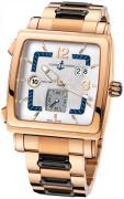 Ulysse Nardin Miesten kello 246-92-8M-600 Dual Time Hopea/18K