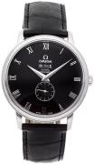 Omega Miesten kello 4813.50.01 De Ville Small Seconds Musta/Nahka