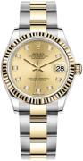 Rolex Naisten kello 278273-0025 Datejust 31 Kullattu/18K keltakultaa