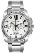 Cartier Miesten kello W7100045 Calibre de Hopea/Teräs Ø42 mm