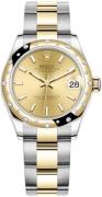 Rolex Naisten kello 278343RBR-0013 Datejust 31 Kullattu/18K