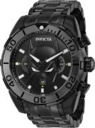 Invicta Miesten kello 43599 DC Comics Musta/Teräs Ø50 mm