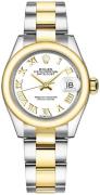 Rolex Naisten kello 279163-0024 Lady-Datejust 28 Valkoinen/18K