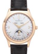 Jaeger LeCoultre Miesten kello 1552520 Master Calender Hopea/Nahka