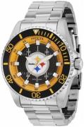 Invicta Miesten kello 36951 Nfl Musta/Teräs Ø47 mm