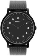 Timex Miesten kello TW2T95300 Other Musta/Teräs Ø40 mm