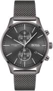 Hugo Boss Miesten kello 1513870 Associate Harmaa/Teräs Ø42 mm