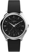 Timex Naisten kello TW2V01100 Celestial Musta/Kumi Ø32 mm