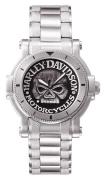 Bulova Miesten kello 76A11 Harley-Davidson Musta/Teräs Ø40 mm