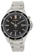 Seiko Miesten kello SKA641P1 Kinetic Musta/Teräs Ø44 mm