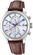 Festina Miesten kello F20375-1 Hopea/Nahka Ø43 mm