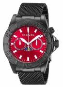 Invicta Miesten kello 80334 Pro Diver Punainen/Teräs Ø44 mm