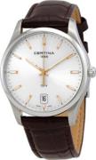 Certina Miesten kello C022.610.16.031.01 DS 4 Hopea/Nahka Ø40 mm