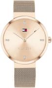 Tommy Hilfiger Naisten kello 1680680 Classic Kulta/Punakultasävyinen