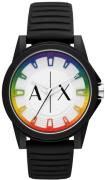 Armani Exchange Miesten kello AX2531 Outerbanks Valkoinen/Kumi Ø44 mm