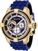 Invicta Miesten kello 29078 Bolt Sininen/Kumi Ø49 mm