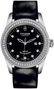 Tudor Naisten kello M53020-0048 Glamour Date Musta/Nahka Ø31 mm