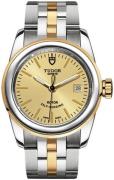 Tudor Naisten kello M51003-0004 Glamour Date Kullattu/18K keltakultaa