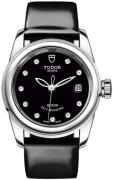 Tudor Naisten kello M51000-0026 Glamour Date Musta/Nahka Ø26 mm