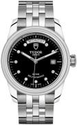 Tudor Miesten kello M56000-0008 Glamour Date Day Musta/Teräs Ø39 mm