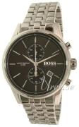 Hugo Boss Miesten kello 1513383 Jet Musta/Teräs Ø41 mm