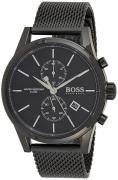 Hugo Boss Miesten kello 1513769 Jet Musta/Teräs Ø41 mm