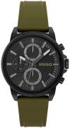 Hugo Boss Miesten kello 1530259 Relax Musta/Muovi Ø44 mm