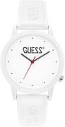 Guess Naisten kello V1040M1 Valkoinen/Kumi Ø42 mm