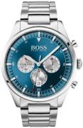 Hugo Boss Miesten kello 1513713 Sininen/Teräs Ø44 mm