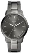 Fossil Miesten kello FS5459 The Minimalist Harmaa/Teräs Ø44 mm