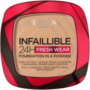 Loreal Paris Infaillible 24H Fresh Wear Powder Foundation Golden