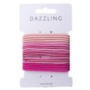 Dazzling Hår 18-pack hiuslenkit vaaleanpunainen