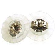 Blomdahl NT Skin friendly earring backs with disc for titani