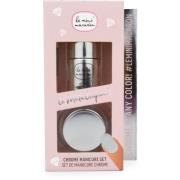 Le Mini Macaron Manicure Set Chrome