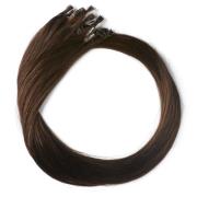 Rapunzel of Sweden Nail Hair  Premium Straight 40 cm 2.3 Chocolat