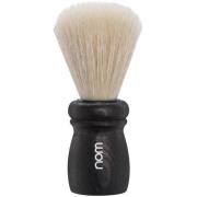 NOM ALFRED Shaving Brush Natural Bristle Black Ash