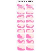 Love'n Layer   Abstraction Layers Poppy Pink