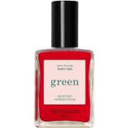 Manucurist Green Nail Polish Poppy Red