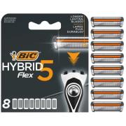 BIC Hybrid 5 Flex Refill 8 kpl