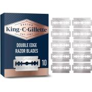King C. Gillette King C. Gillette Kaksiteräinen turvaterä 10 Refi