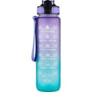 Beauty Rebels Motivational Water Bottle 1 L  Stardust Purple