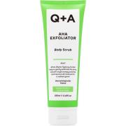 Q+A AHA Exfoliator Body Scrub 250 ml