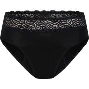 Modibodi Sensual Hi Waist Bikini Heavy-Overnight Black 26 XXXXXXL