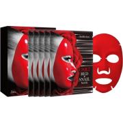 OMG! Double Dare Red + Snail Mask 5 pcs