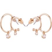 Dazzling J11 2-Pack Hoops Gold