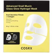 Cosrx Advanced Snail Mucin Glass Glow Hydrogel Mask 3 kpl