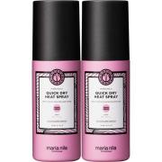 maria nila Style & Finish Quick Dry Heat Spray 150 ml x 2